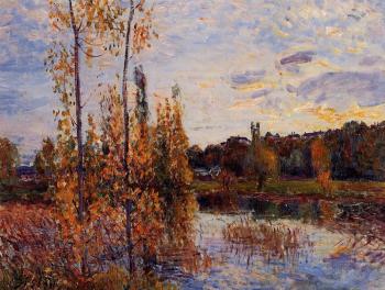 阿爾弗萊德 西斯萊 L'Etang de Chevreuil 阿爾弗萊德 西斯萊 L'Etang de Chevreuil
